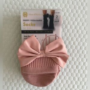 House Of Harlow Socks Yoga Pilates Barre Grippy Crew Socks